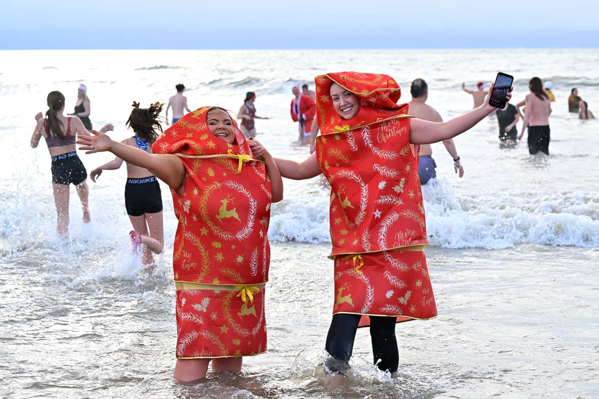 xmas swim