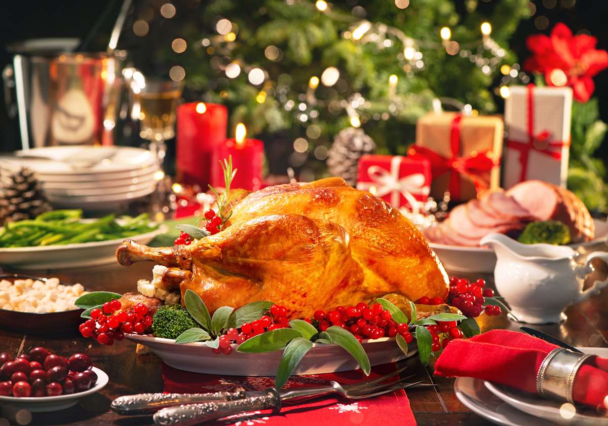 Christmas dinner in Pembrokeshire
