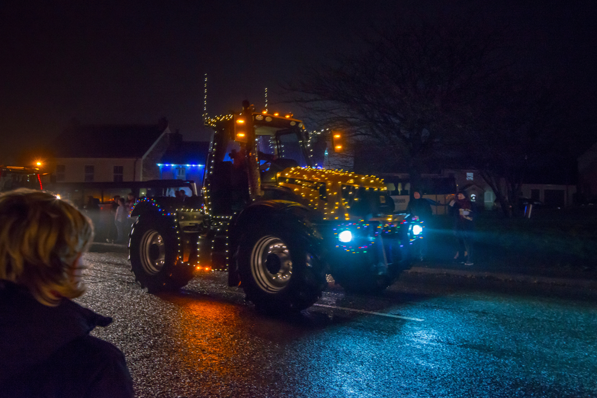 Pembrokeshire Illuminated Christmas Tractor Run